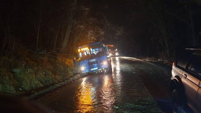 Гололед во Владивостоке