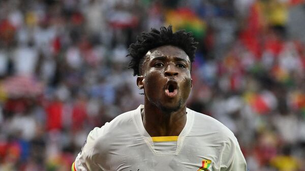 Ганский футболист Мохаммед Кудус на чемпионате мира 2022 года в Катаре
