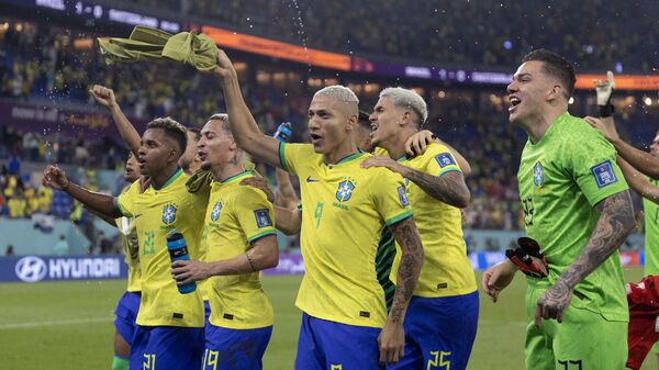 Футболисты сборной Бразилии на чемпионате мира 2022 года в Катаре