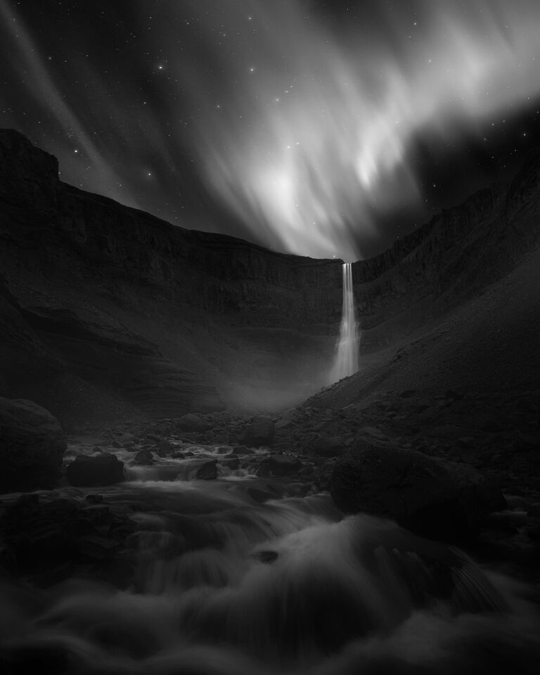 Работа фотографа Daniel Laan Project Green Glow ,  победившая в номинации Black And White Award конкурса The International Landscape Photographer of the Year