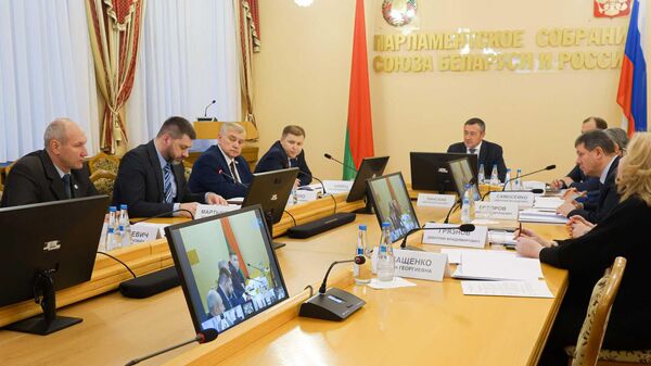 Заседание Комиссии Парламентского Собрания по законодательству и Регламенту в Минске