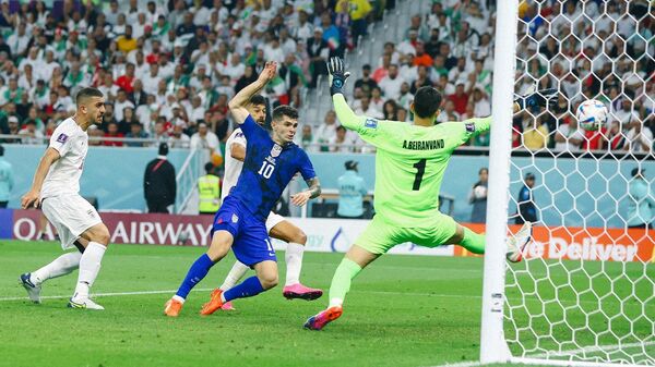 Американский футболист Кристиан Пулишич на чемпионате мира 2022 года в Катаре