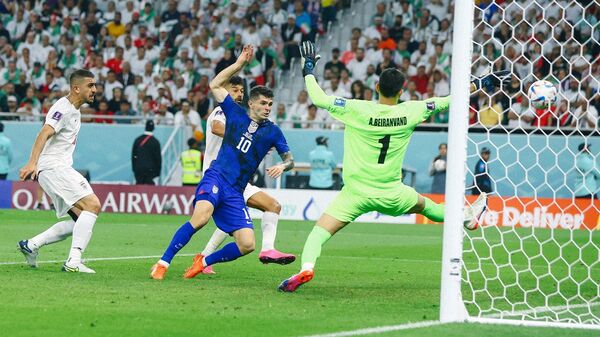 Американский футболист Кристиан Пулишич на чемпионате мира 2022 года в Катаре