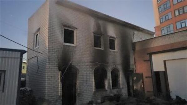 Пожар в частном доме в Алтайском крае