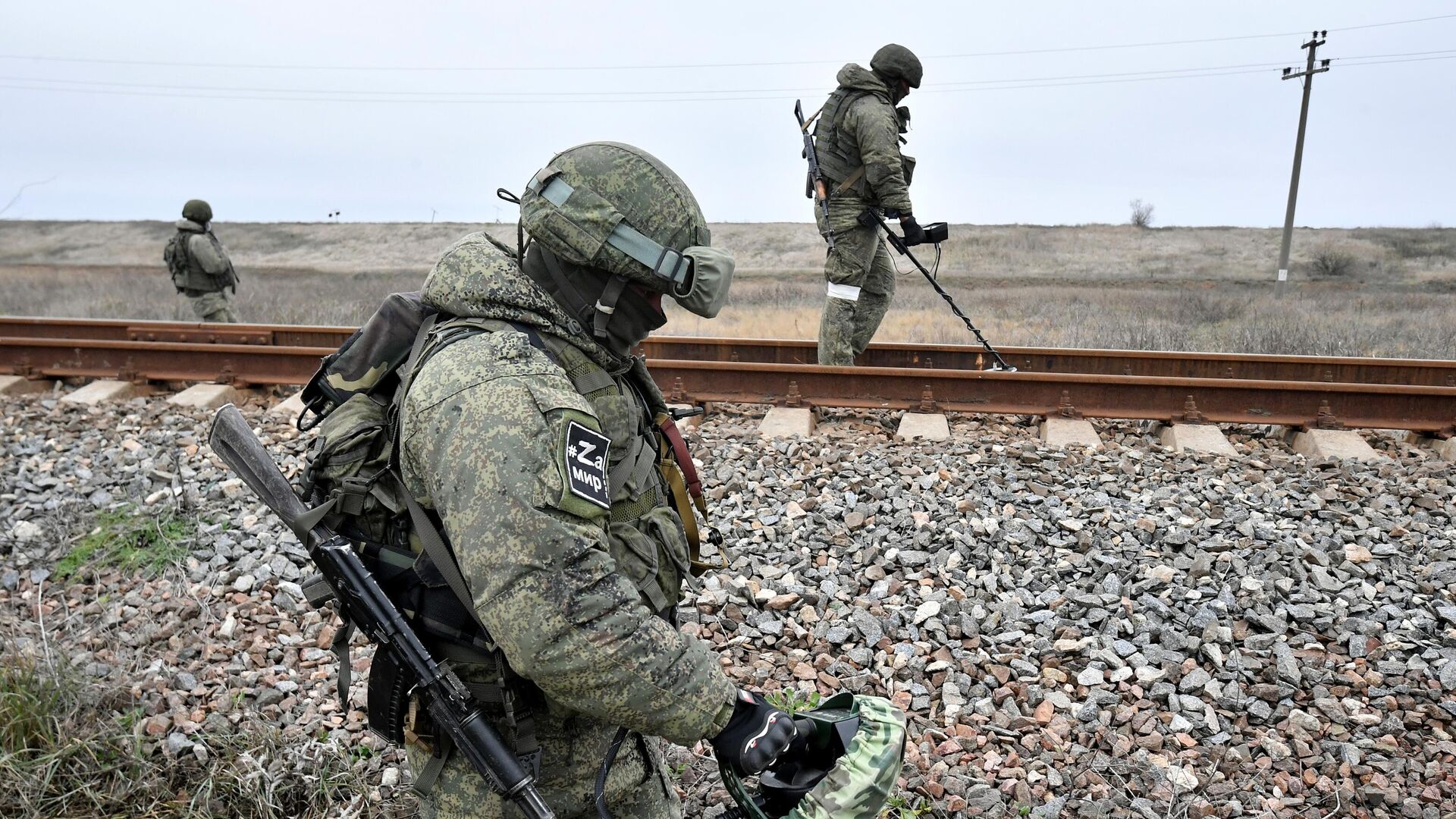 Российские военные на Херсонском направлении - РИА Новости, 1920, 13.01.2023