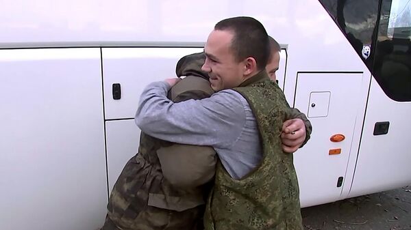 Военнослужащие вооруженных сил РФ, вернувшиеся из украинского плена