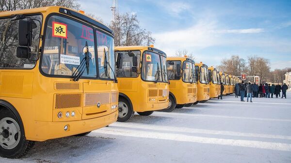 Школьный автопарк Смоленской области пополнился новыми автобусам