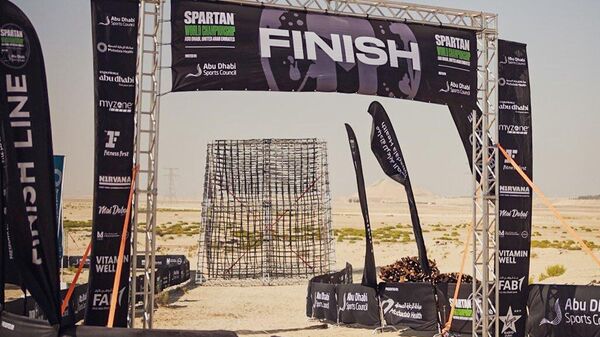 Гонки с препятствиями Spartan Race в Абу-Даби
