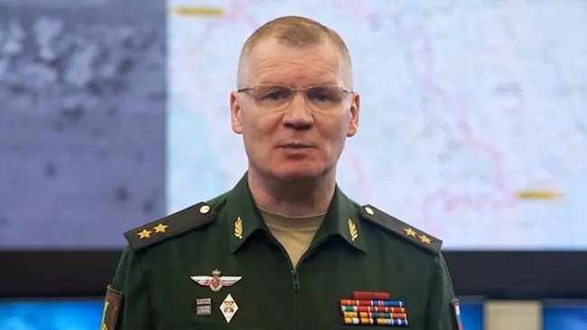 Конашенков: Войска ведут успешные наступательные действия в районе города Артемовск