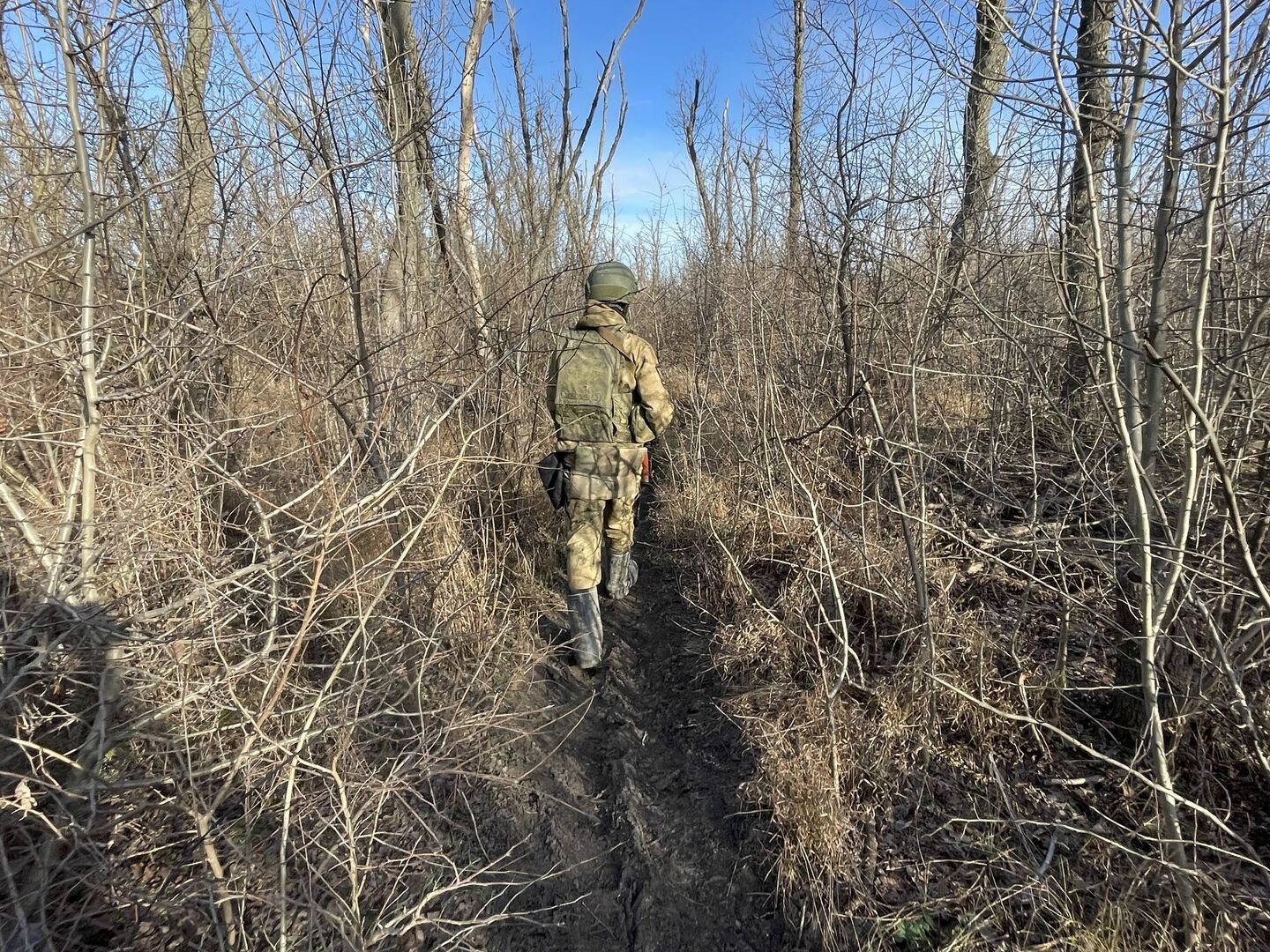 В серой зоне на Авдеевском направлении В серой зоне на Авдеевском направлении