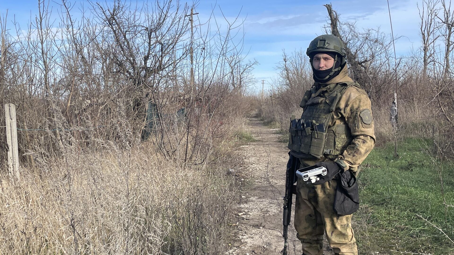 Боец с позывным Камчатка на авдеевском направлении - РИА Новости, 1920, 11.10.2023