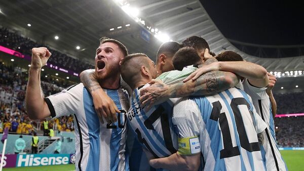 Футболисты сборной Аргентины на чемпионате мира 2022 года в Катаре