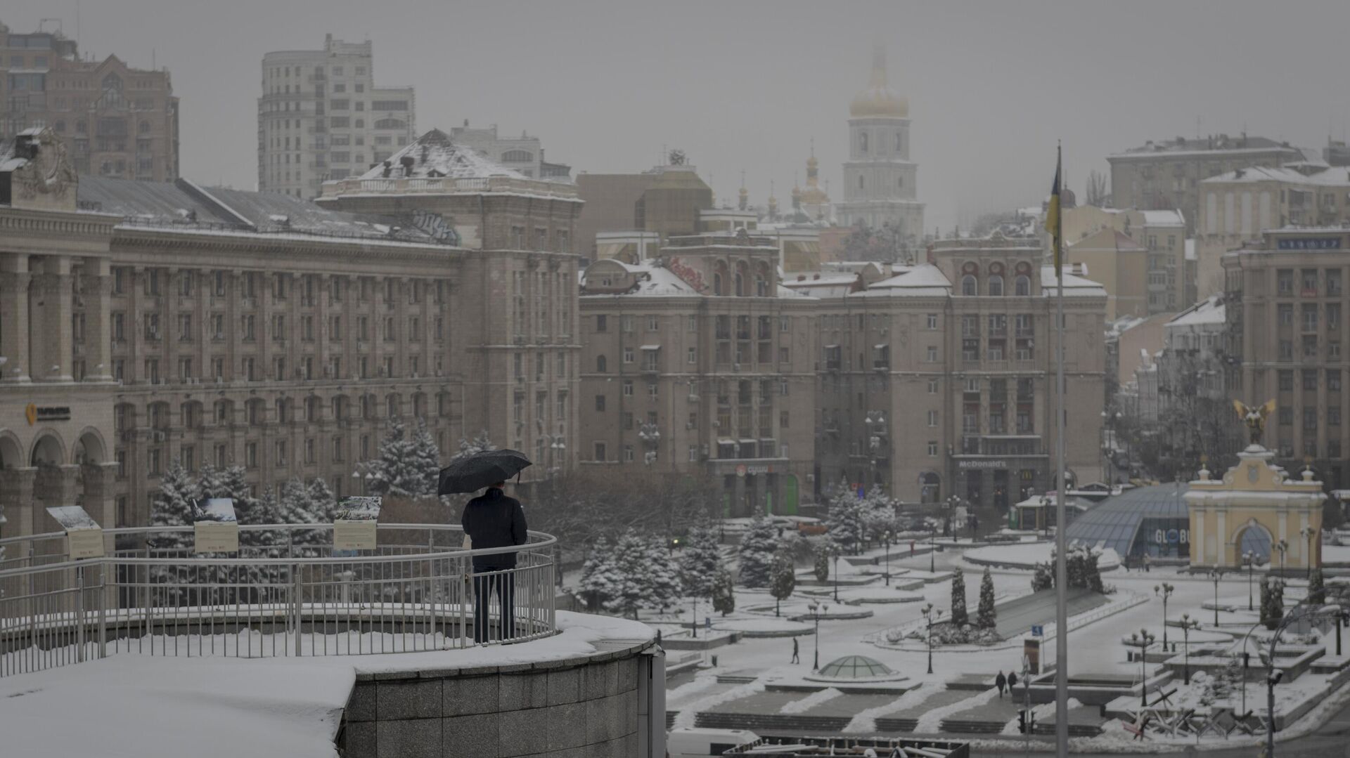 Площадь Независимости в Киеве - РИА Новости, 1920, 02.01.2023