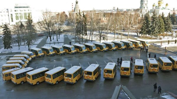 Тульские школы получили 30 новых автобусов