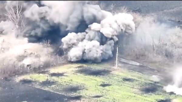 Кадры уничтожения украинского танка на Сватовском направлении