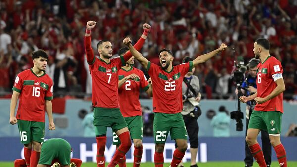 Футболисты сборной Марокко