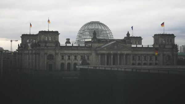 Здание парламента Германии в Берлине