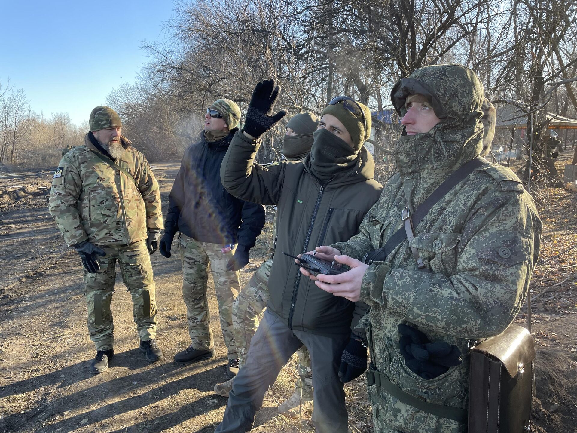 Курсант учится базовым маневрам Курсант учится базовым маневрам