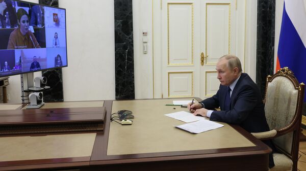 Владимир Путин проводит в режиме видеоконференции ежегодное заседание СПЧ