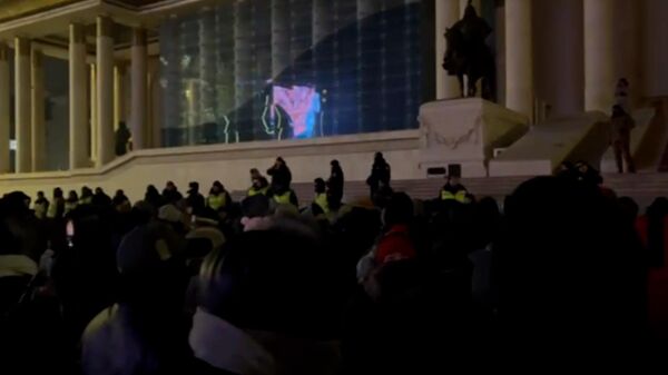 Акции протеста в Улан-Баторе