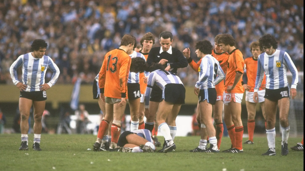 Финальный матч чемпионата мира 1978 года между сборными Аргентины и Нидерландов