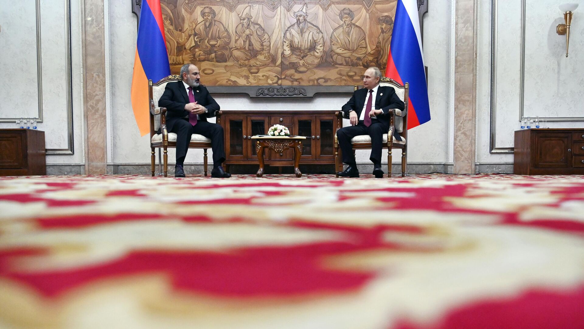  Президент РФ Владимир Путин и премьер-министр Армении Никол Пашинян - РИА Новости, 1920, 23.02.2023