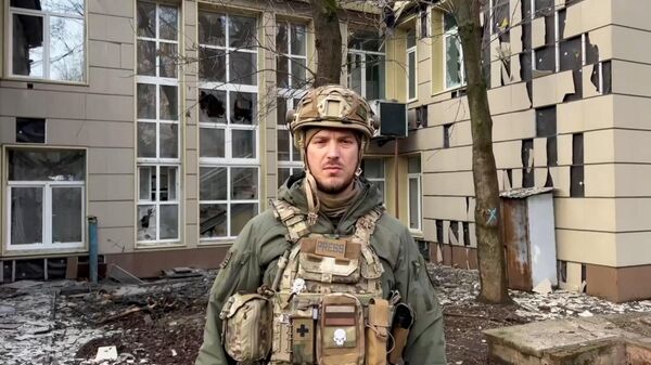 Кадры с места обстрела больницы Калинина в Донецке