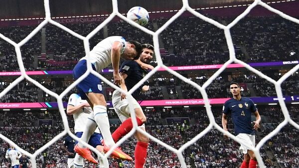 Футбол. ЧМ-2022. Матч Англия - Франция