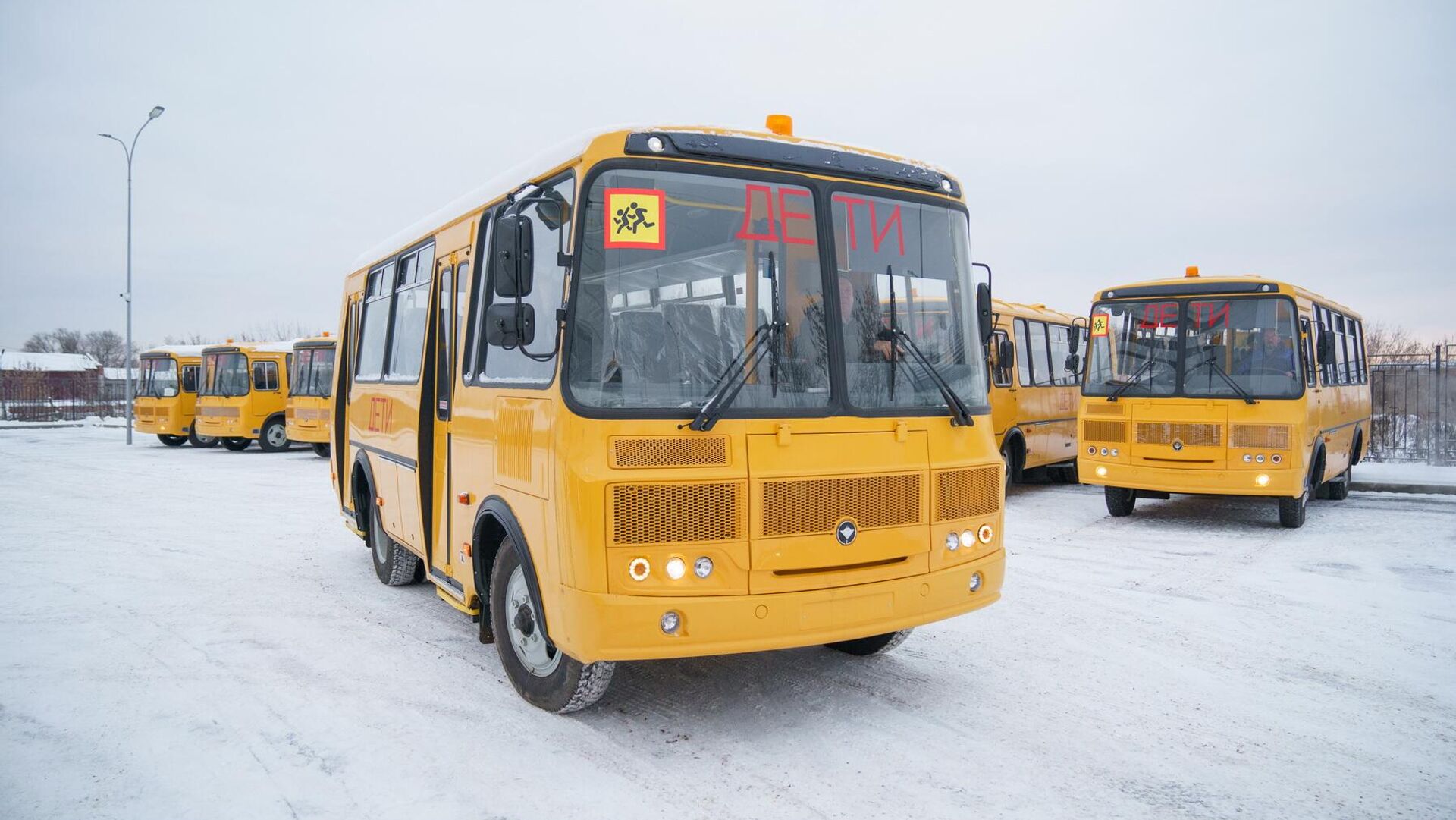 За пять лет ивановские власти закупили около 150 новых школьных автобусов - РИА Новости, 1920, 12.12.2022