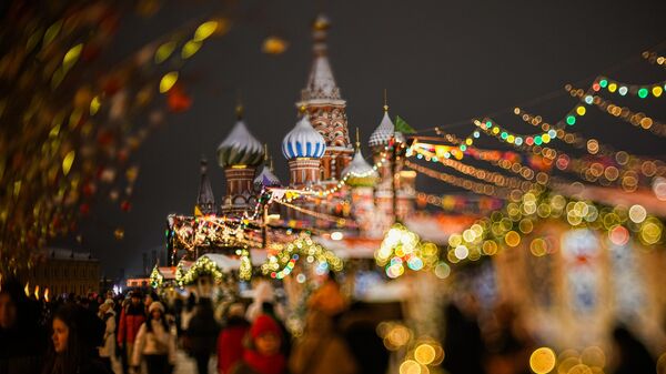 ГУМ-ярмарка на Красной площади в Москве