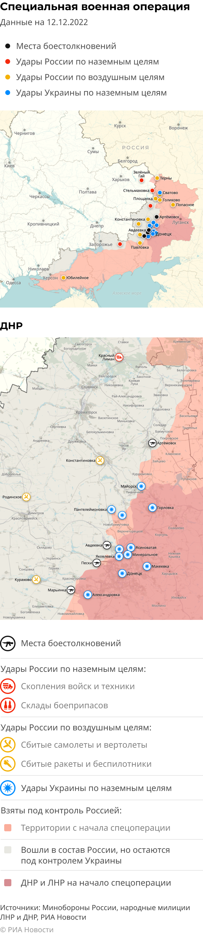 Карта боевых действий реадовка сегодня