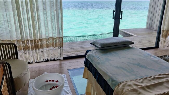 Спа-центр в Hilton Maldives Amingiri Resort & SPA