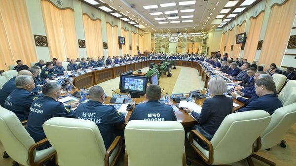 Пленарное заседание по подведению итогов подсистем РСЧС в Дальневосточном и Сибирском федеральных округах