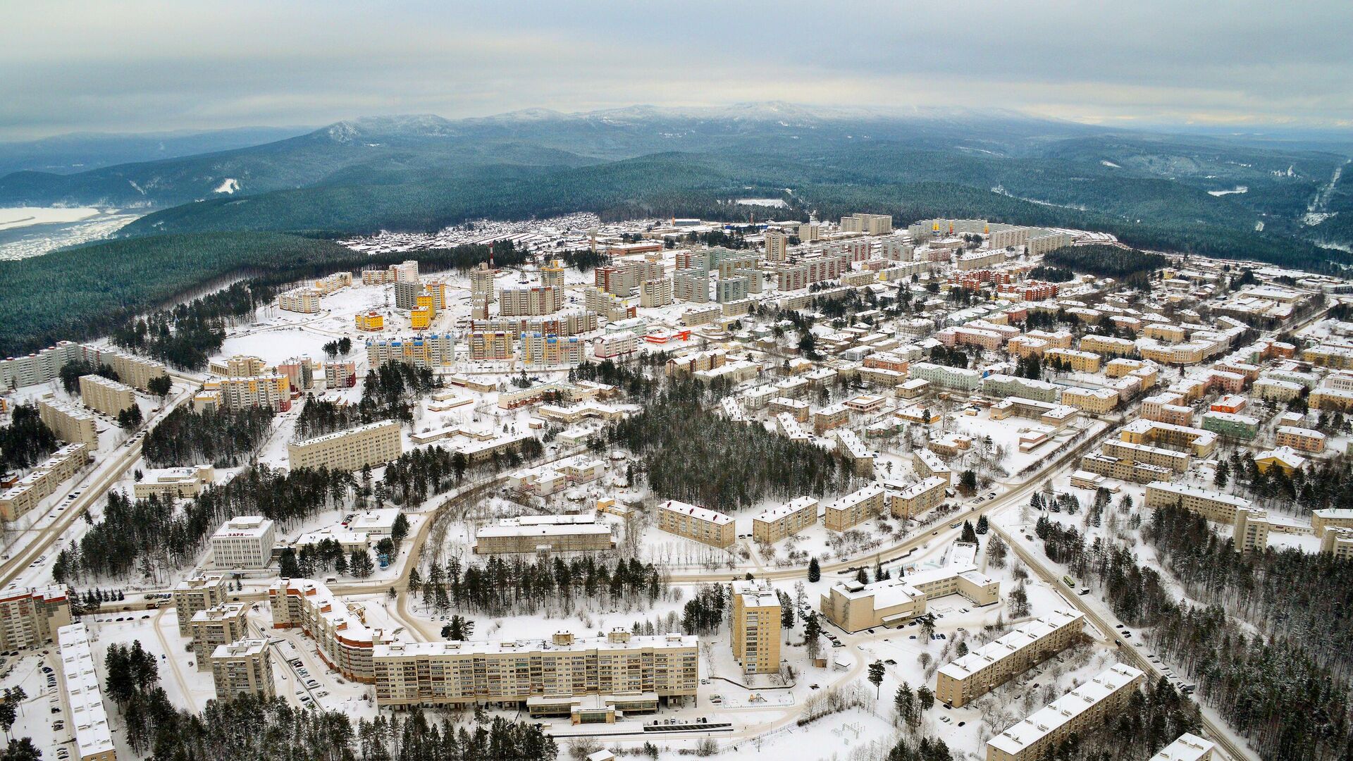 Город присутствия Росатома Трехгорный - РИА Новости, 1920, 16.12.2022