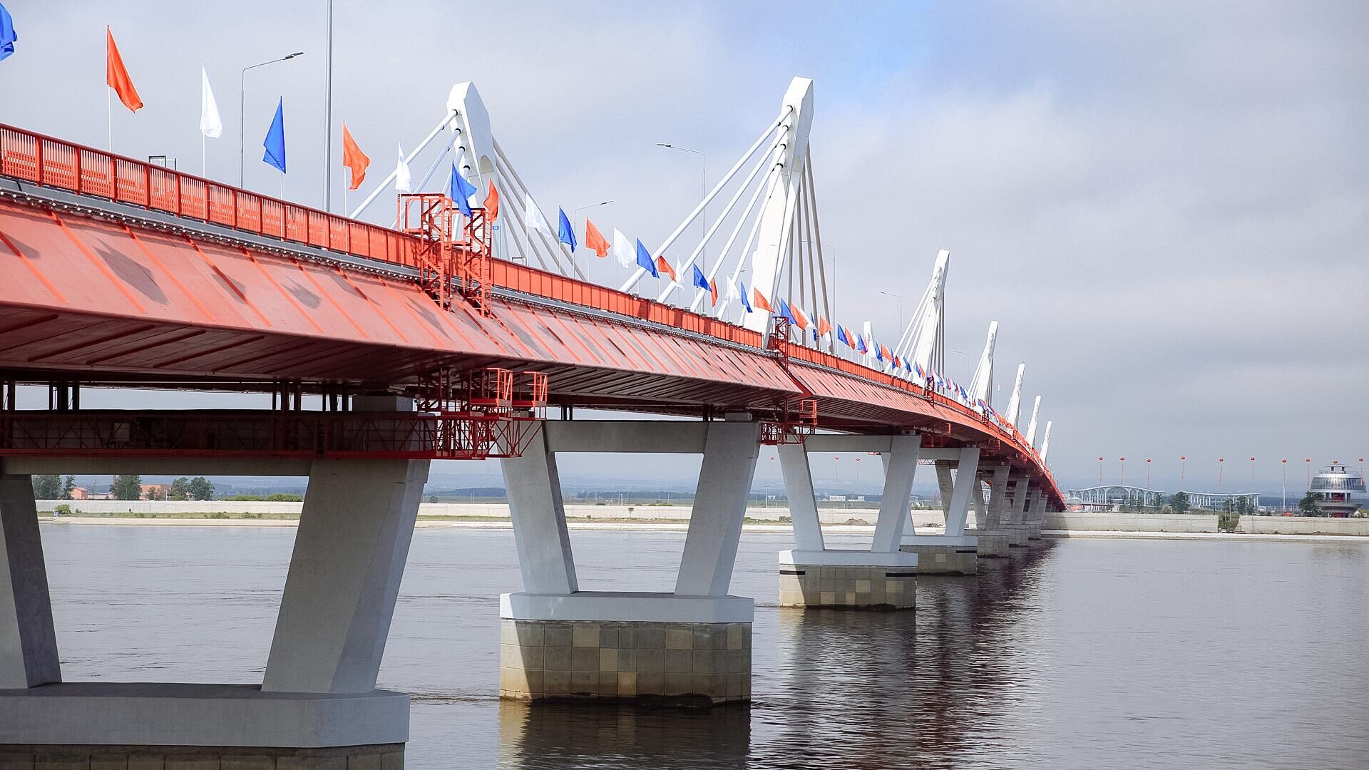 Пограничный автомобильный мост Благовещенск-Хэйх - РИА Новости, 1920, 15.05.2023