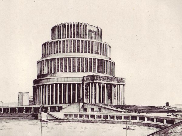 Борис Иофан, проект Дворца Советов Борис Иофан, проект Дворца Советов