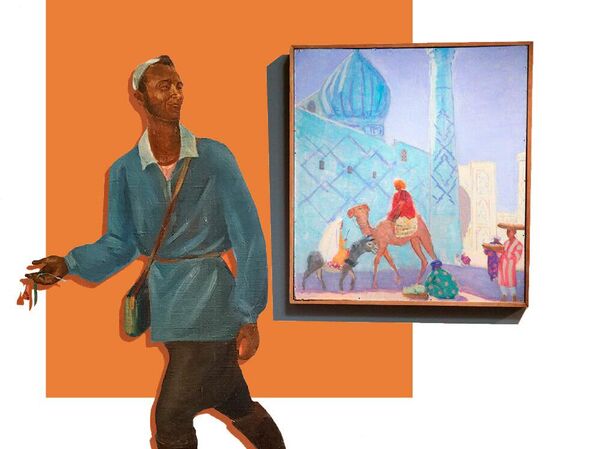 Алексей Подковыров, коллаж, из собрания Государственного музея им.Савицкого в Нукусе Алексей Подковыров, коллаж, из собрания Государственного музея им.Савицкого в Нукусе