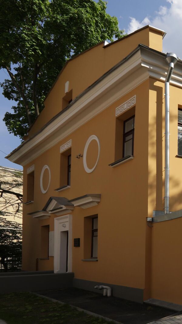 Здание реставрационного Центра имени Грабаря в Пречистенском переулке Здание реставрационного Центра имени Грабаря в Пречистенском переулке