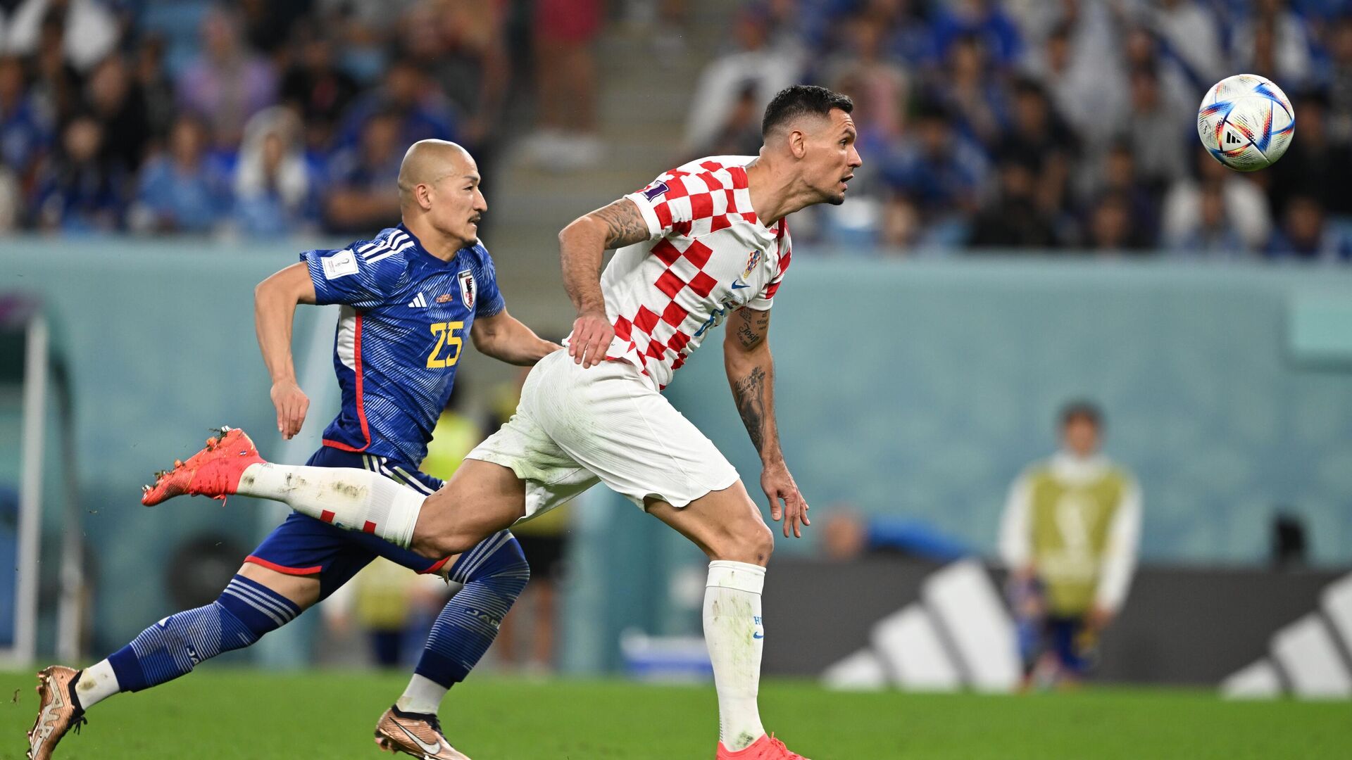 Lovren was not included in Croatia’s starting 11 against Morocco