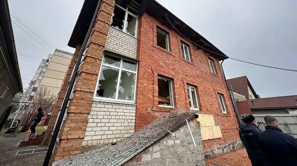 Последствия взрывов над Белгородской областью