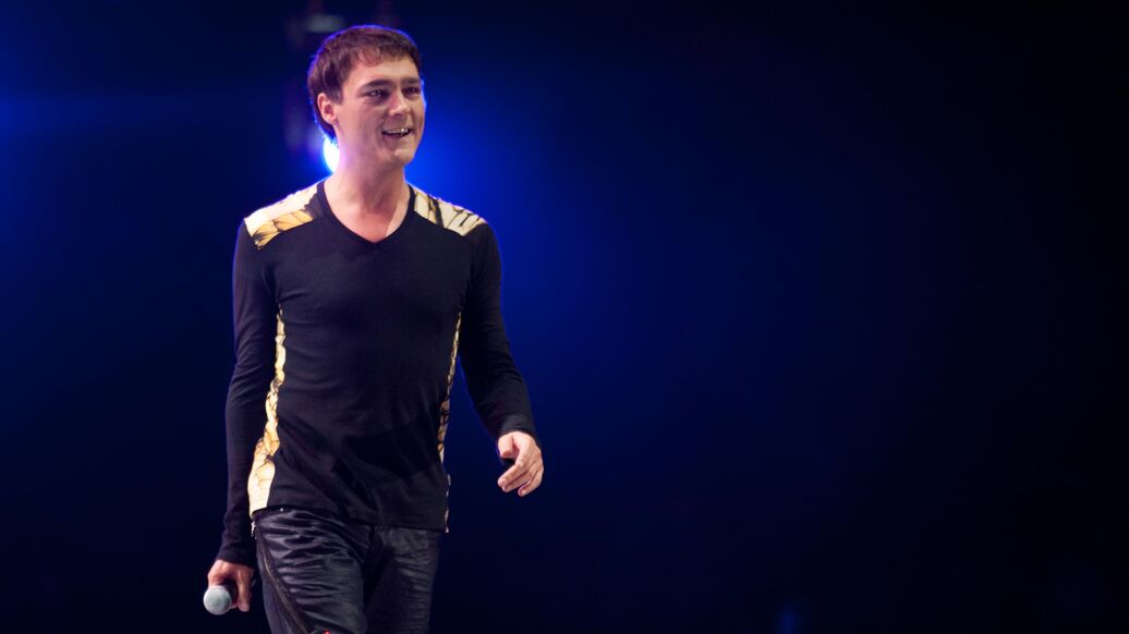 © РИА Новости / Антон БелицкийПерейти в медиабанк<br>Певец Юрий Шатунов. Архивное фото