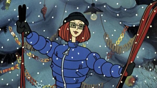 Кадр из мультфильма Зима в Простоквашино