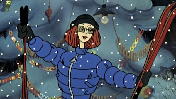 Кадр из мультфильма Зима в Простоквашино