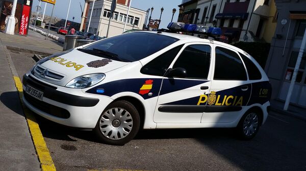 Автомобиль испанской полиции
