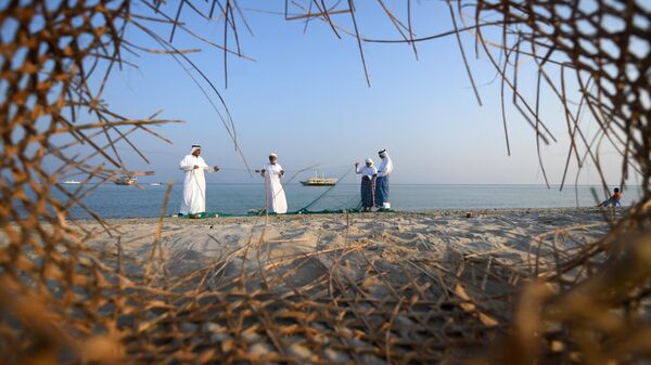Рыбаки в Абу-Даби
