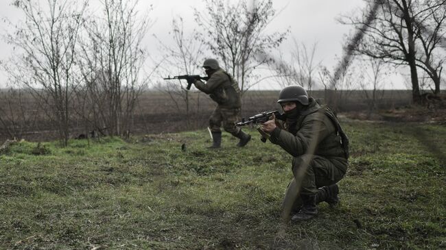 Военнослужащие на Запорожском направлении