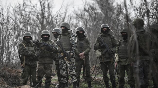 Военнослужащие во время подготовки на Запорожском направлении. Архивное фото