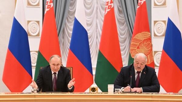 LIVE: Пресс-конференция Владимира Путина и Александра Лукашенко