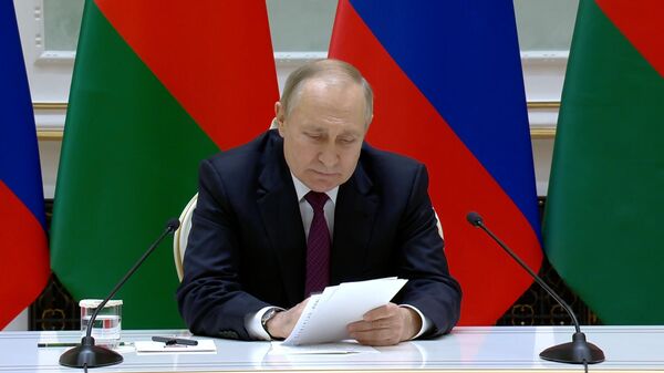 Путин: слухи о поглощении Белоруссии – чушь и попытка затормозить интеграцию