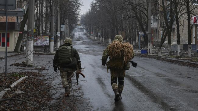 Украинские военные